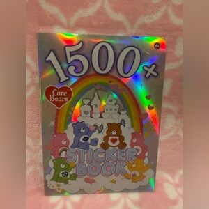 Care Bears Holographic Sticker Book with Rainbow and Multicolor Bears